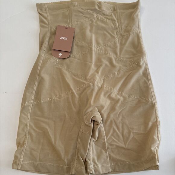 KLVEE Shapewear Tummy Control Underwear High Waisted Girdle Body Shaper SZ L - Picture 1 of 6